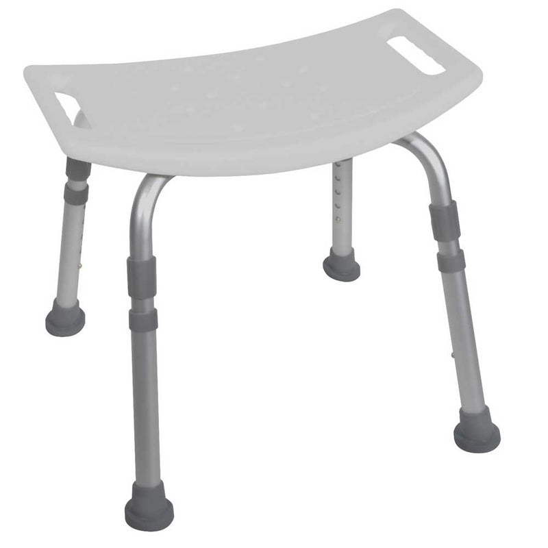 DRIVE DELUXE ALUMINUM SHOWER BENCH WITHOUT BACK