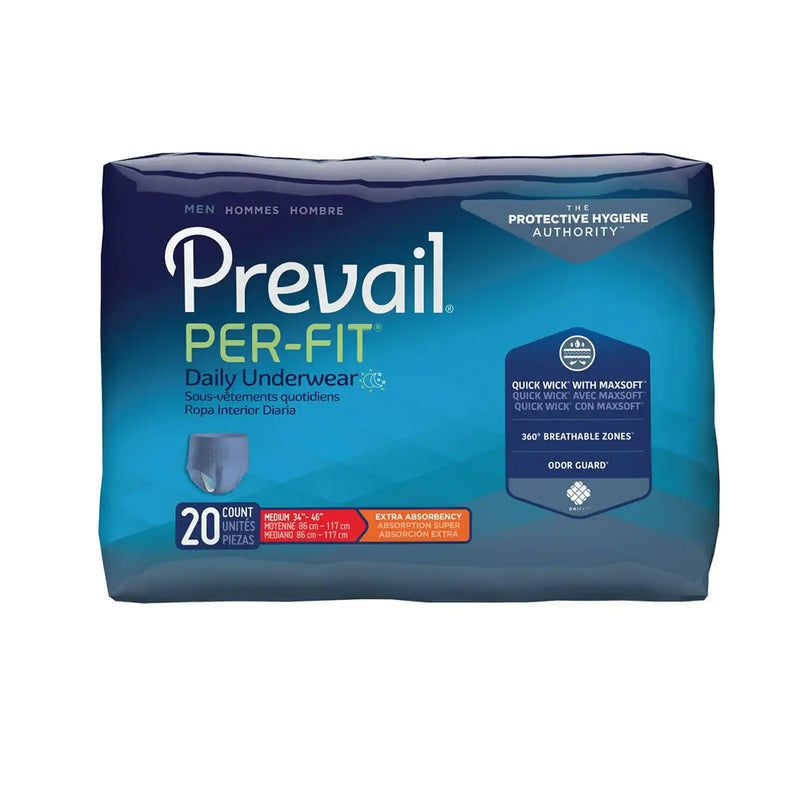 Assortment of 2 - Prevail Per-fit Daily Underwear Extra Absorbency - Dutch  Goat