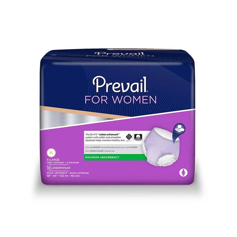 Prevail for Women Protective Underwear - Maximum Absorbency - Lavender